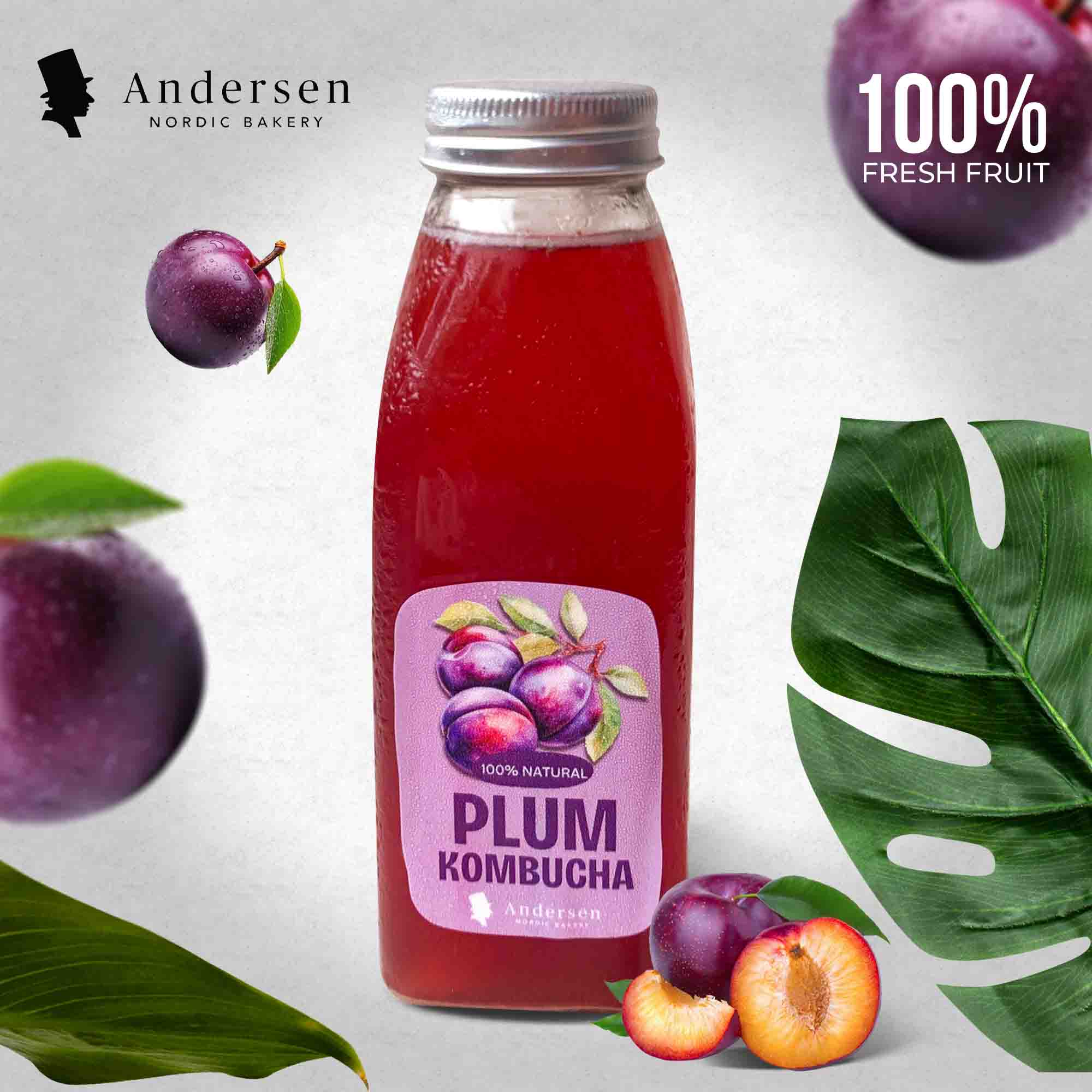 Plum Kombucha